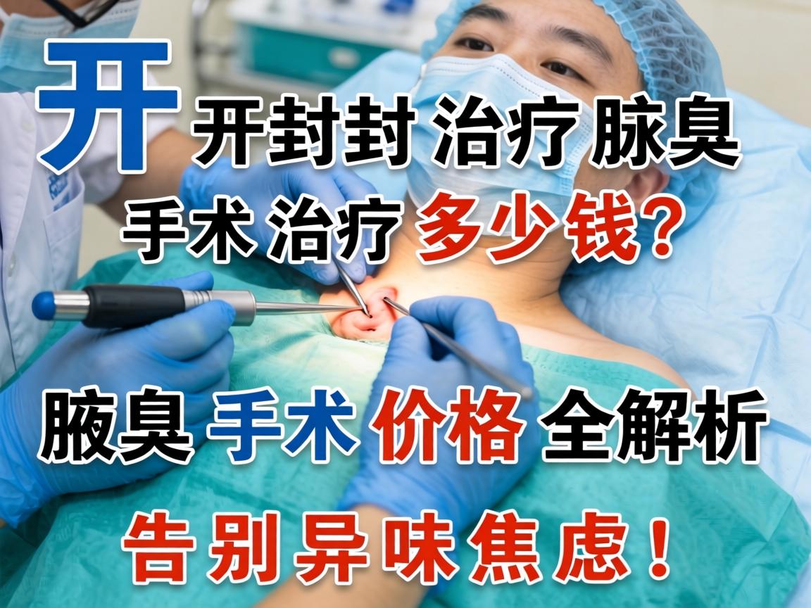 开封治疗腋臭手术治疗多少钱?腋臭手术价格全解析,告别异味焦虑! 开封治疗腋臭手术治疗多少钱?腋臭手术价格全解析,告别异味焦虑!