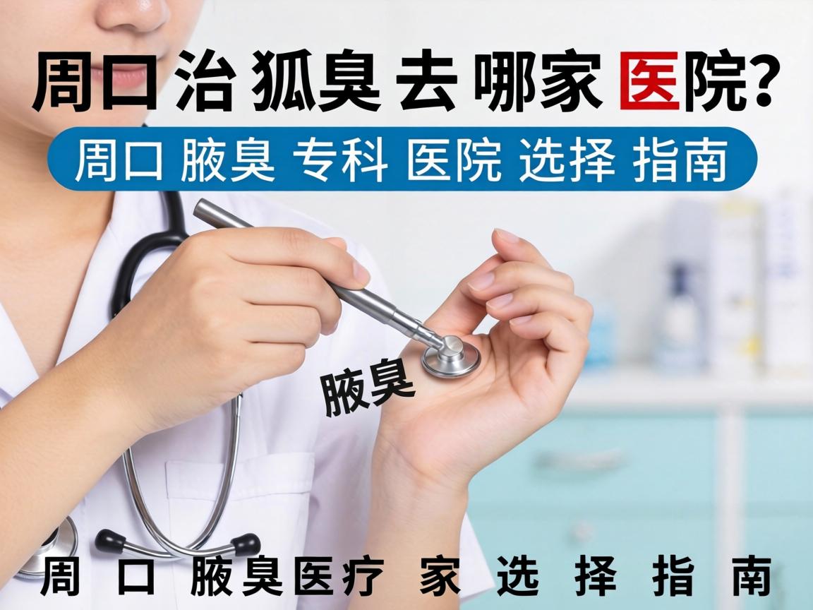 周口治狐臭去哪家医院？周口腋臭专科医院选择指南