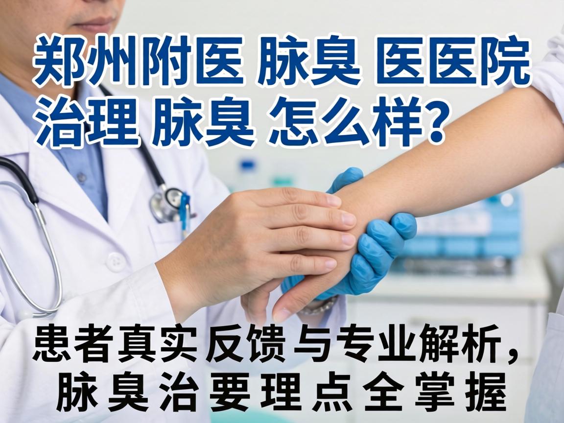 郑州附医腋臭医院治理腋臭怎么样？患者真实反馈与专业解析，腋臭治理要点全掌握
