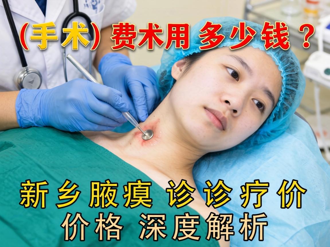 新乡腋臭手术费用多少钱？新乡腋臭诊疗价格深度解析