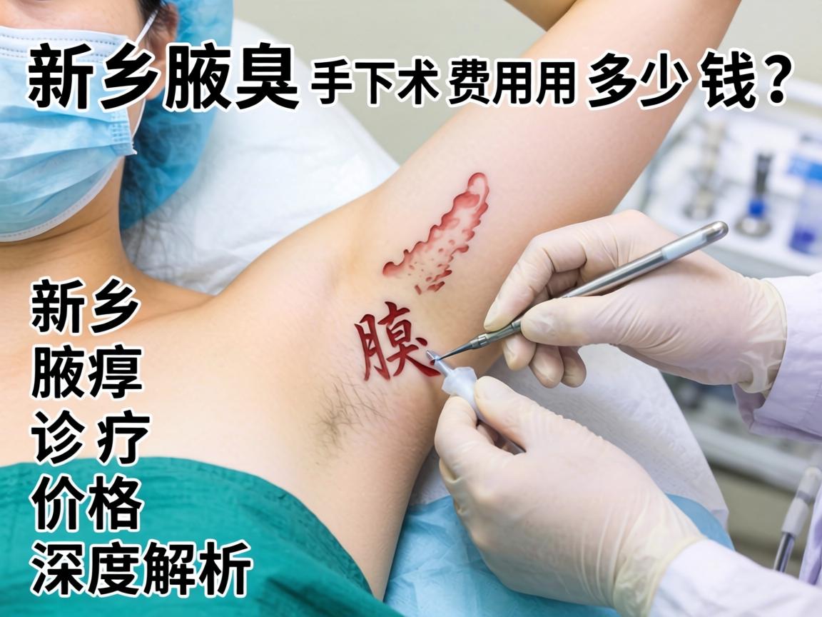 新乡腋臭手术费用多少钱？新乡腋臭诊疗价格深度解析