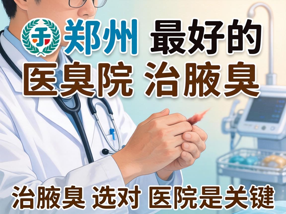 郑州最好的医院治腋臭，治腋臭选对医院是关键