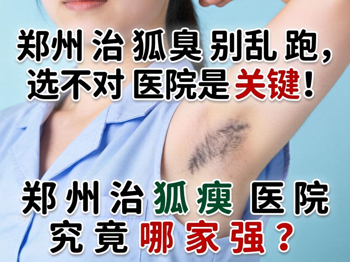 郑州治狐臭别乱跑，选对医院是关键！郑州治狐臭医院究竟哪家强？