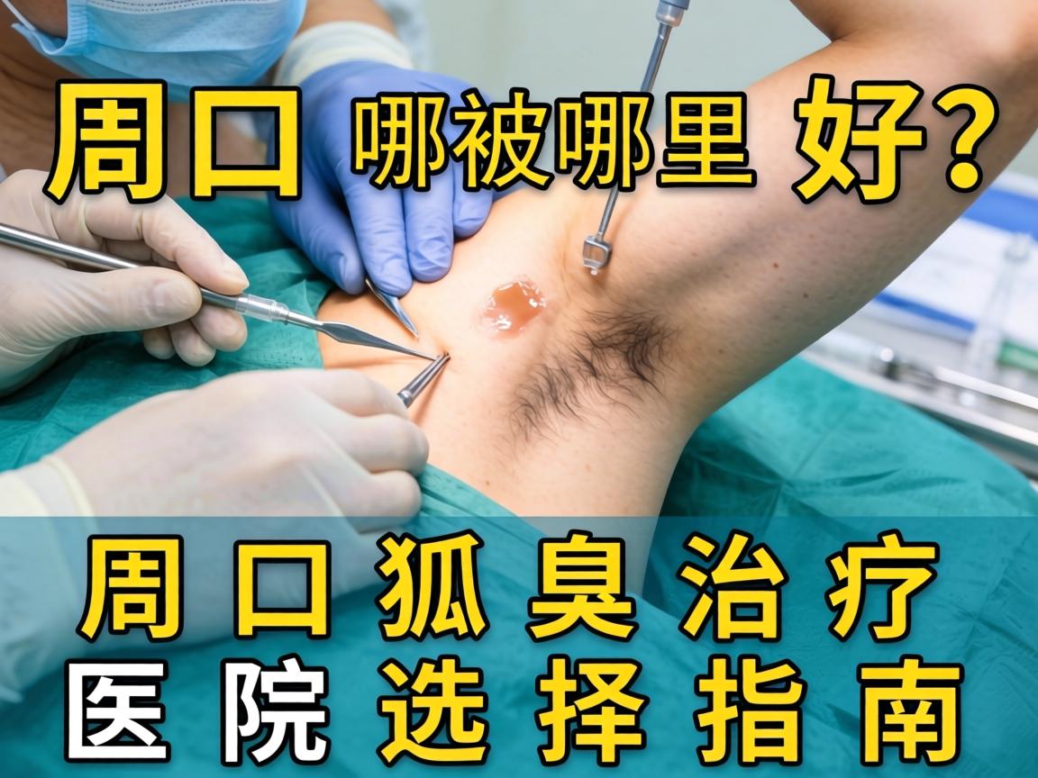 周口狐臭手术哪里好？周口狐臭治疗医院选择指南