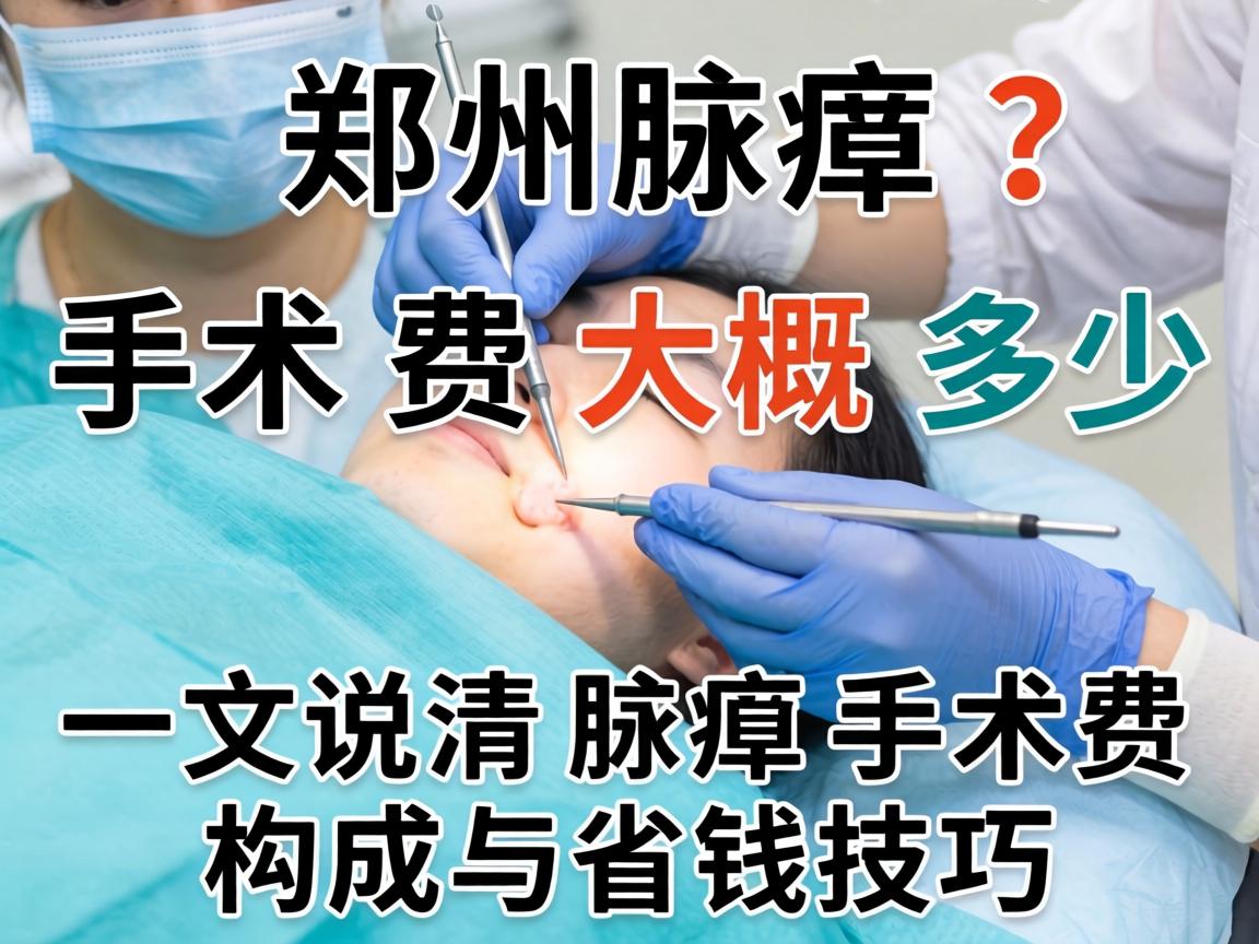 郑州腋臭手术费大概多少？一文说清腋臭手术费构成与省钱技巧