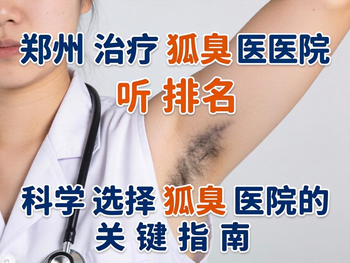 郑州治疗狐臭医院排名，科学选择狐臭医院的关键指南