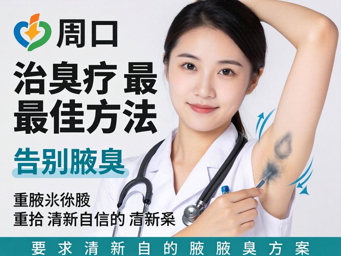 周口腋臭治疗最佳方法，告别腋臭，重拾清新自信的腋臭方案
