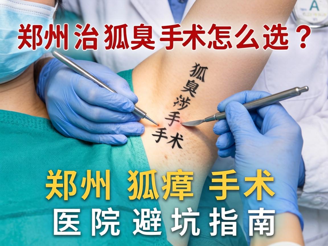 郑州治狐臭手术医院怎么选?郑州狐臭手术医院避坑指南 郑州治狐臭手术医院怎么选?郑州狐臭手术医院避坑指南