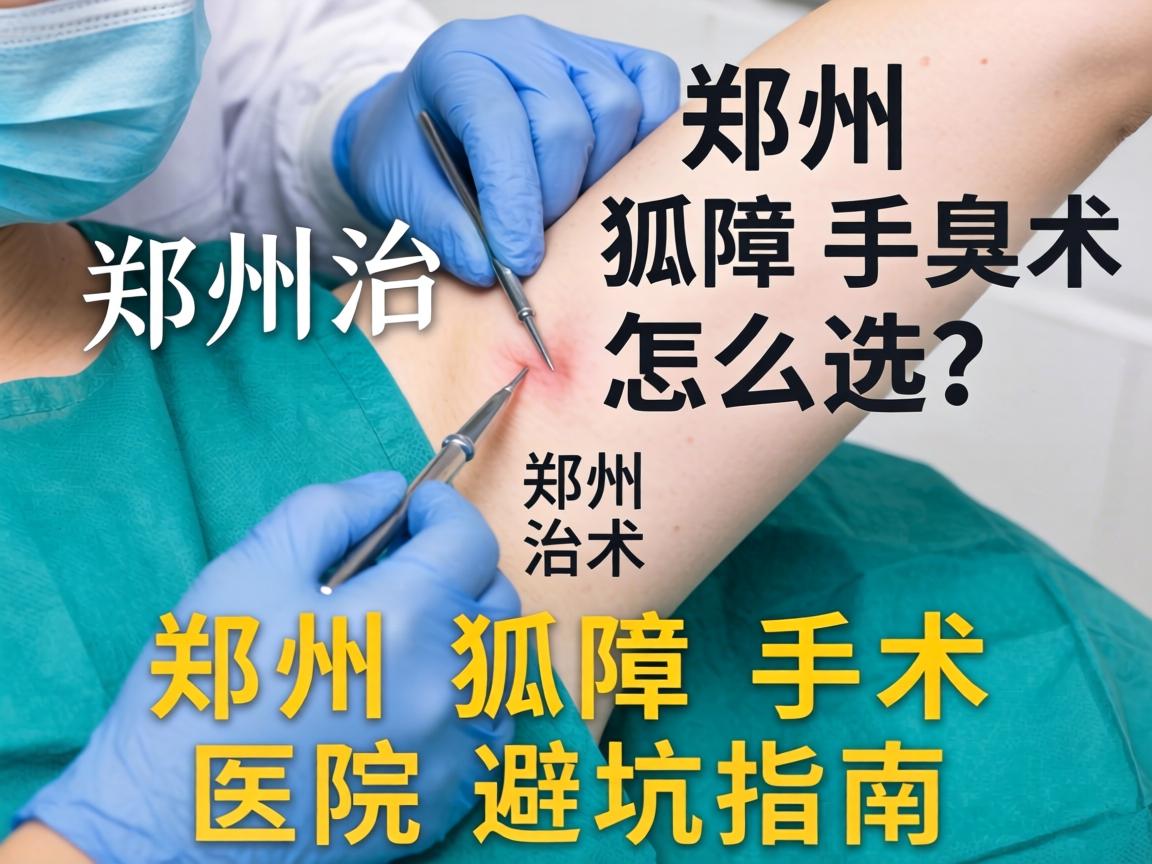 郑州治狐臭手术医院怎么选?郑州狐臭手术医院避坑指南 郑州治狐臭手术医院怎么选?郑州狐臭手术医院避坑指南