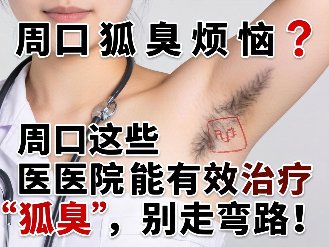 周口狐臭烦恼?周口这些医院能有效治疗狐臭,别走弯路! 周口狐臭烦恼?周口这些医院能有效治疗狐臭,别走弯路!