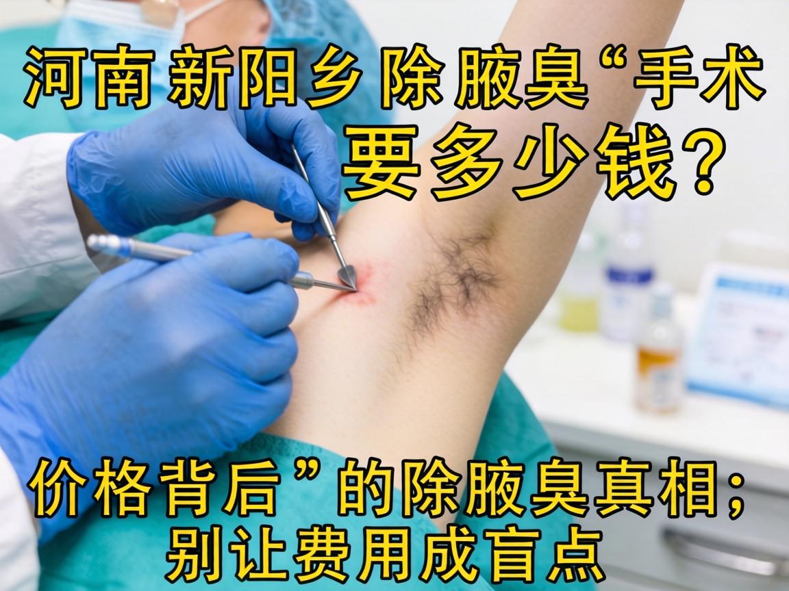 河南新乡除腋臭手术要多少钱?价格背后的除腋臭真相,别让费用成盲点 河南新乡除腋臭手术要多少钱?价格背后的除腋臭真相,别让费用成盲点