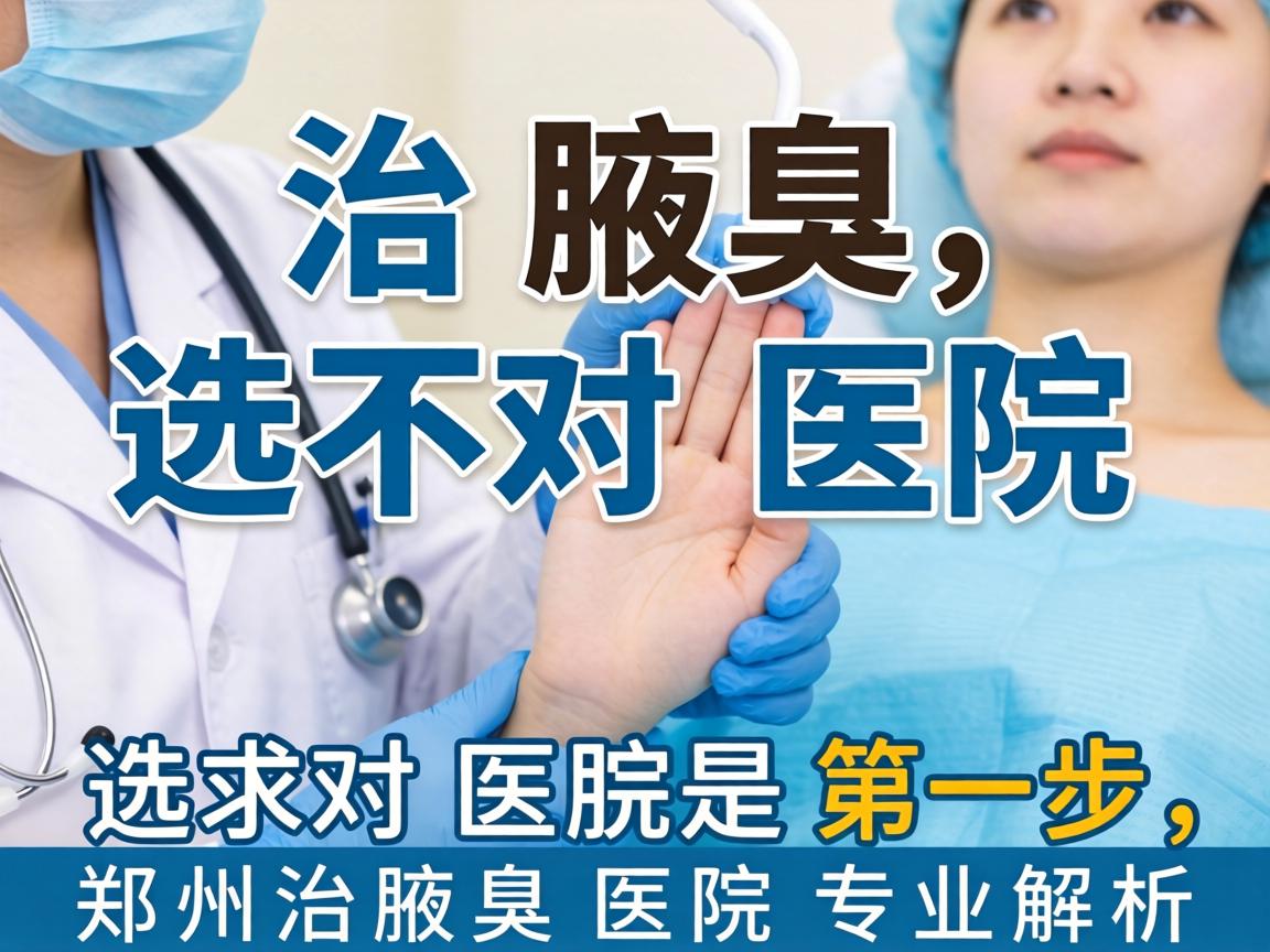 治腋臭,选对医院是第一步,郑州治腋臭医院专业解析 治腋臭,选对医院是第一步,郑州治腋臭医院专业解析