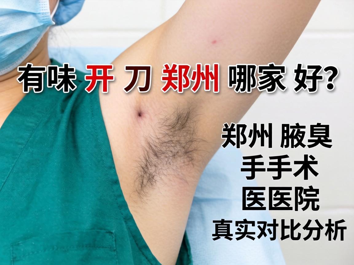 腋下有味开刀郑州哪家好?郑州腋臭手术医院真实对比分析 腋下有味开刀郑州哪家好?郑州腋臭手术医院真实对比分析