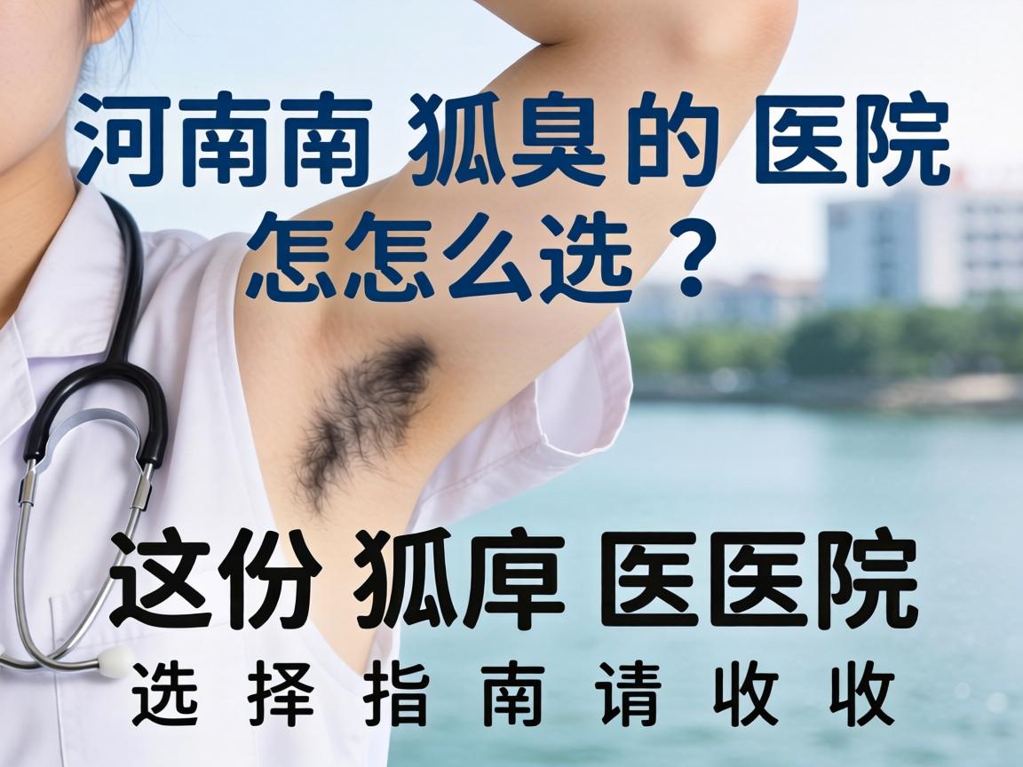 河南狐臭医院怎么选?这份狐臭医院选择指南请收好 河南狐臭医院怎么选?这份狐臭医院选择指南请收好
