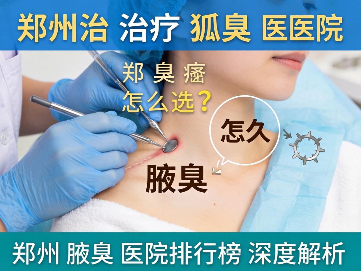 郑州治疗狐臭医院怎么选?郑州腋臭医院排行榜深度解析 郑州治疗狐臭医院怎么选?郑州腋臭医院排行榜深度解析