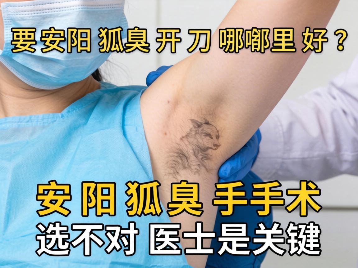 安阳狐臭开刀哪里好?安阳狐臭手术选对医生是关键 安阳狐臭开刀哪里好?安阳狐臭手术选对医生是关键