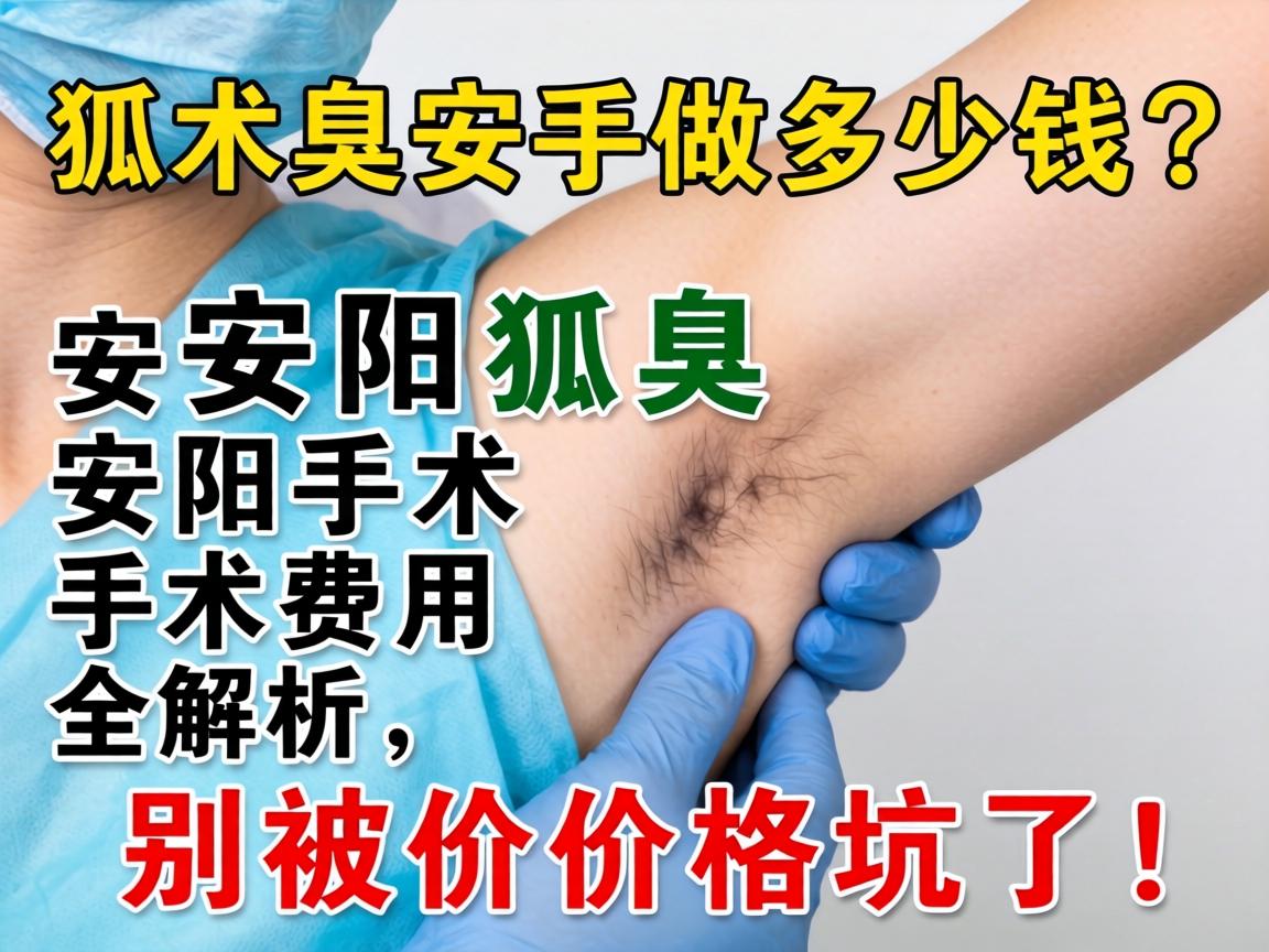 狐臭手术安阳做多少钱?安阳狐臭手术费用全解析,别被价格坑了! 狐臭手术安阳做多少钱?安阳狐臭手术费用全解析,别被价格坑了!