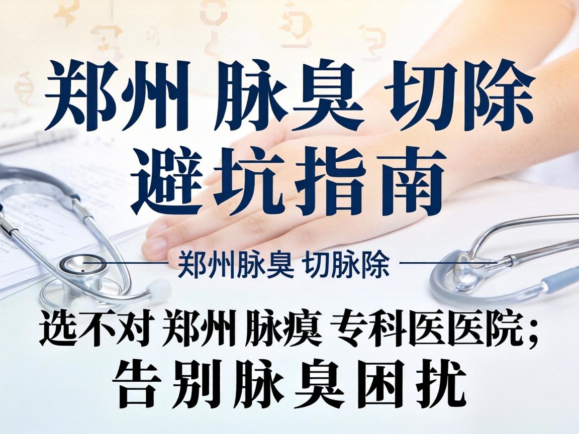 郑州腋臭切除避坑指南,选对郑州腋臭专科医院,告别腋臭困扰 郑州腋臭切除避坑指南,选对郑州腋臭专科医院,告别腋臭困扰