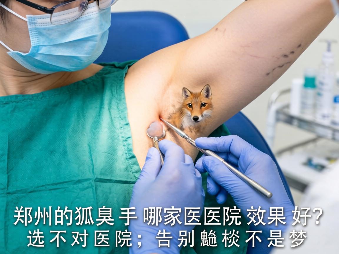 郑州狐臭手术哪家医院效果好？选对医院，告别尴尬不是梦