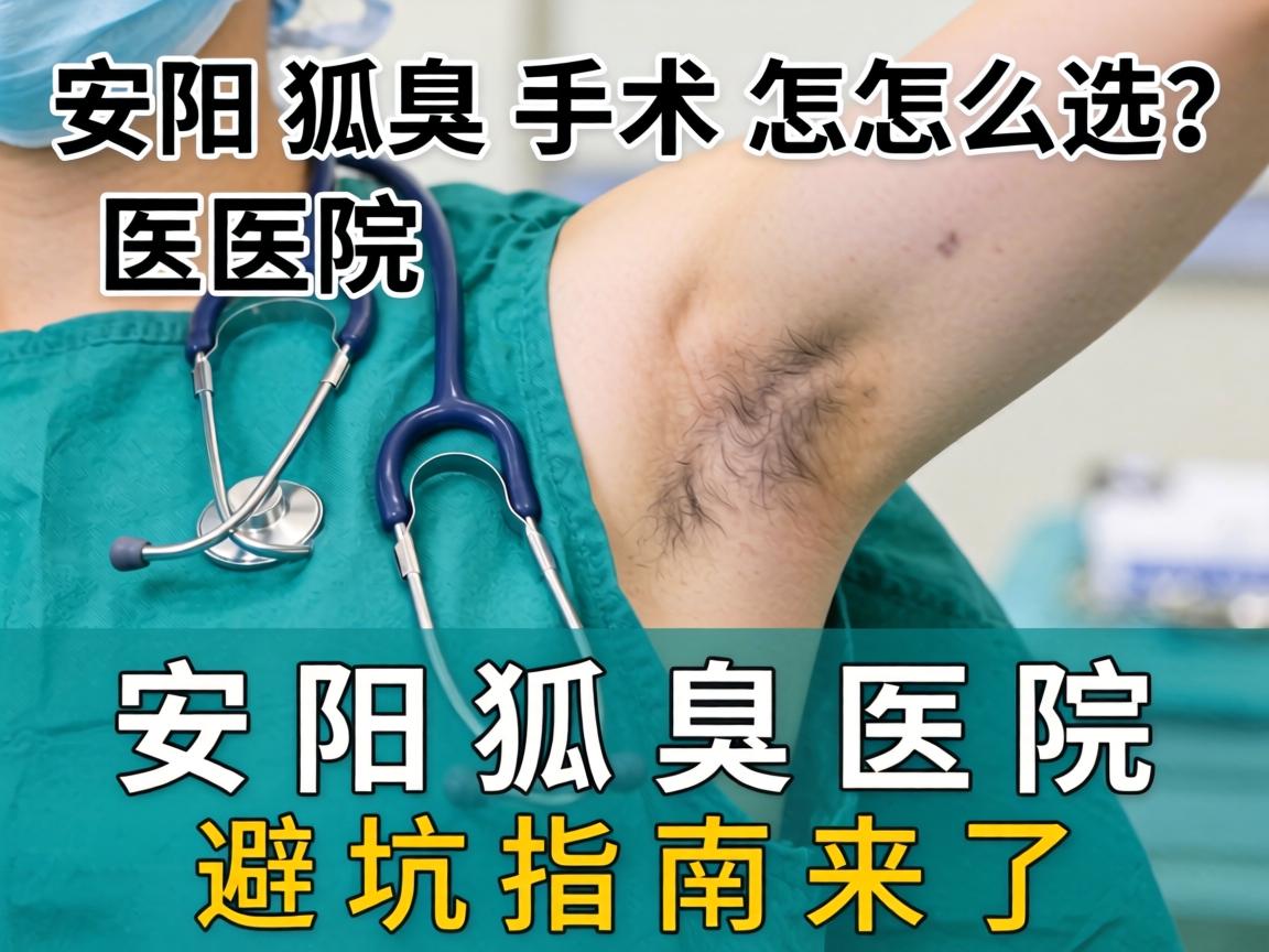 安阳狐臭手术医院怎么选?安阳狐臭医院避坑指南来了 安阳狐臭手术医院怎么选?安阳狐臭医院避坑指南来了