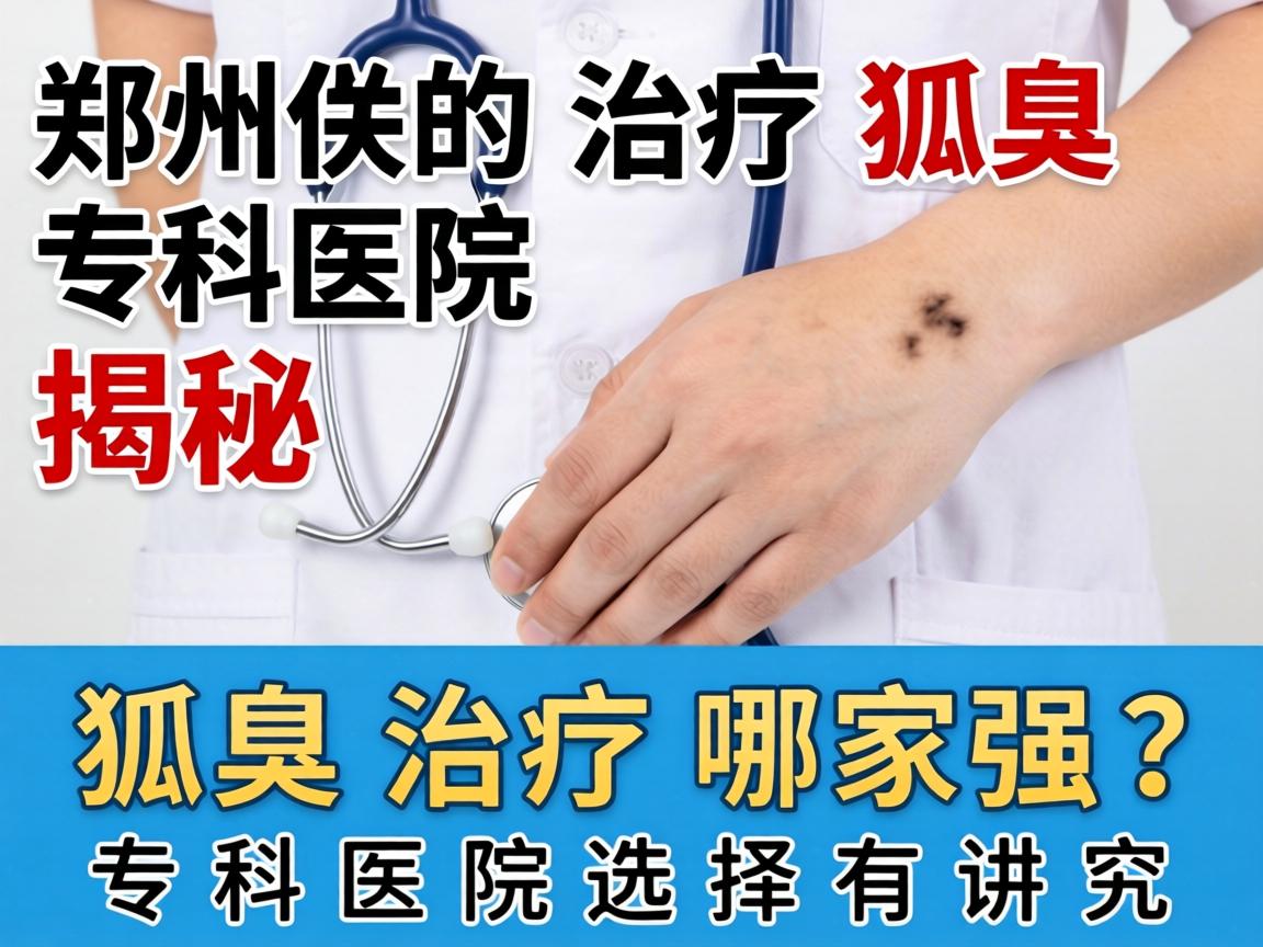 郑州治疗狐臭专科医院揭秘,狐臭治疗哪家强?专科医院选择有讲究 郑州治疗狐臭专科医院揭秘,狐臭治疗哪家强?专科医院选择有讲究