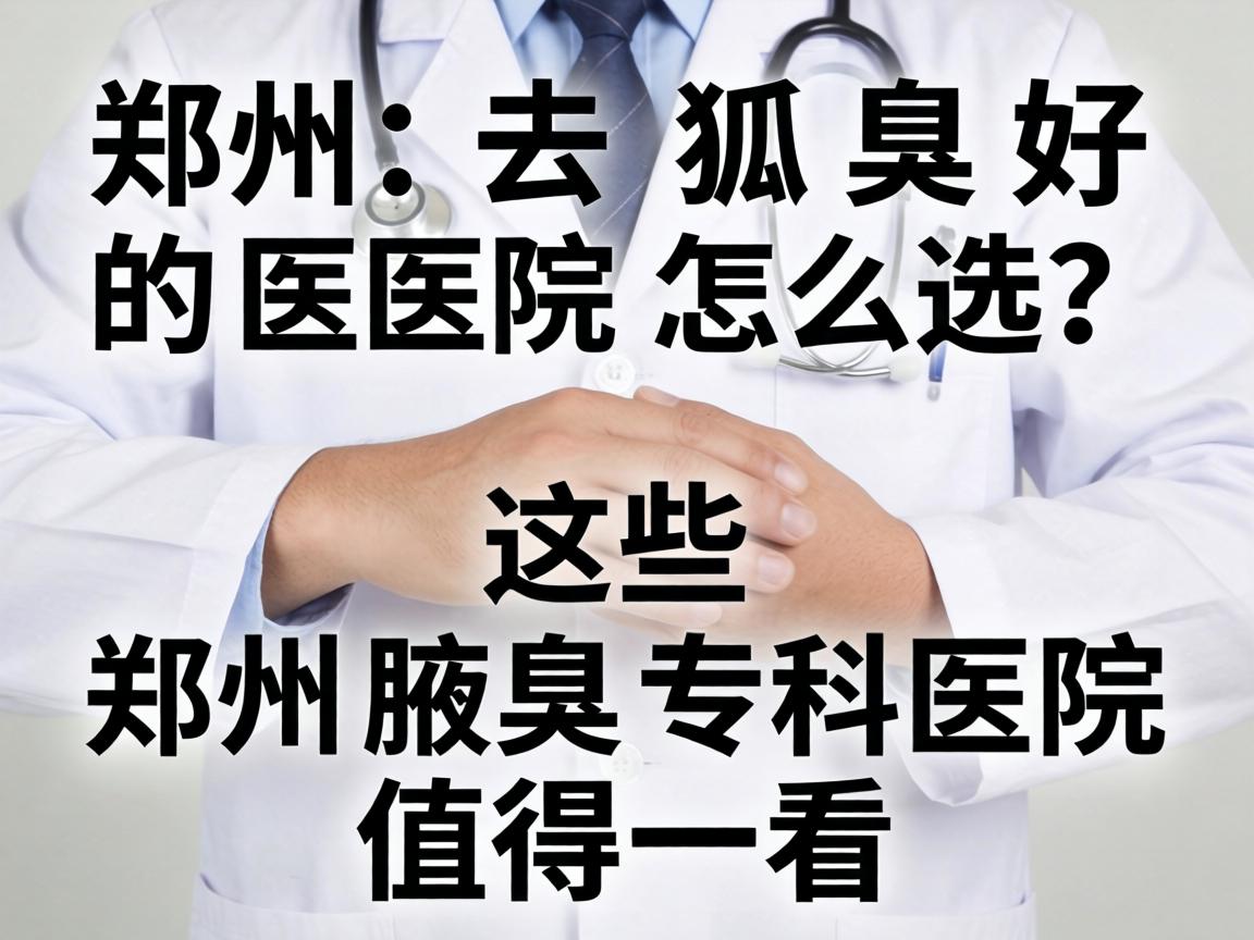 郑州去狐臭好的医院怎么选?这些郑州腋臭专科医院值得一看 郑州去狐臭好的医院怎么选?这些郑州腋臭专科医院值得一看