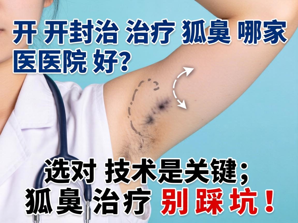 开封治疗狐臭哪家医院好?选对技术是关键,狐臭治疗别踩坑! 开封治疗狐臭哪家医院好?选对技术是关键,狐臭治疗别踩坑!