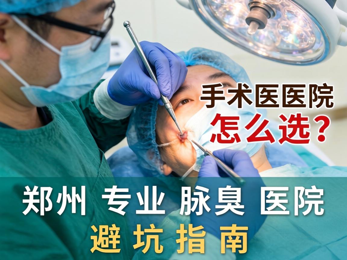 郑州腋臭手术医院怎么选？郑州专业腋臭医院避坑指南