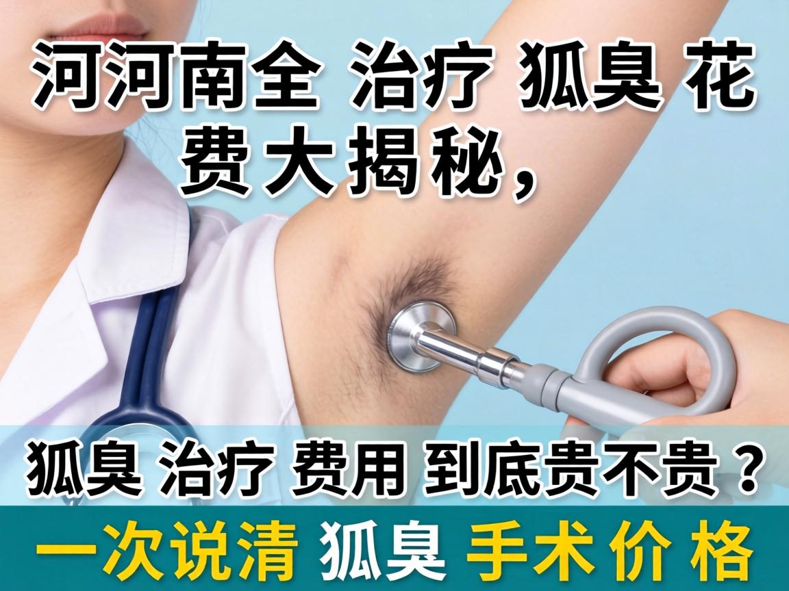 河南治疗狐臭花费大揭秘,狐臭治疗费用到底贵不贵?一次说清狐臭手术价格 河南治疗狐臭花费大揭秘,狐臭治疗费用到底贵不贵?一次说清狐臭手术价格