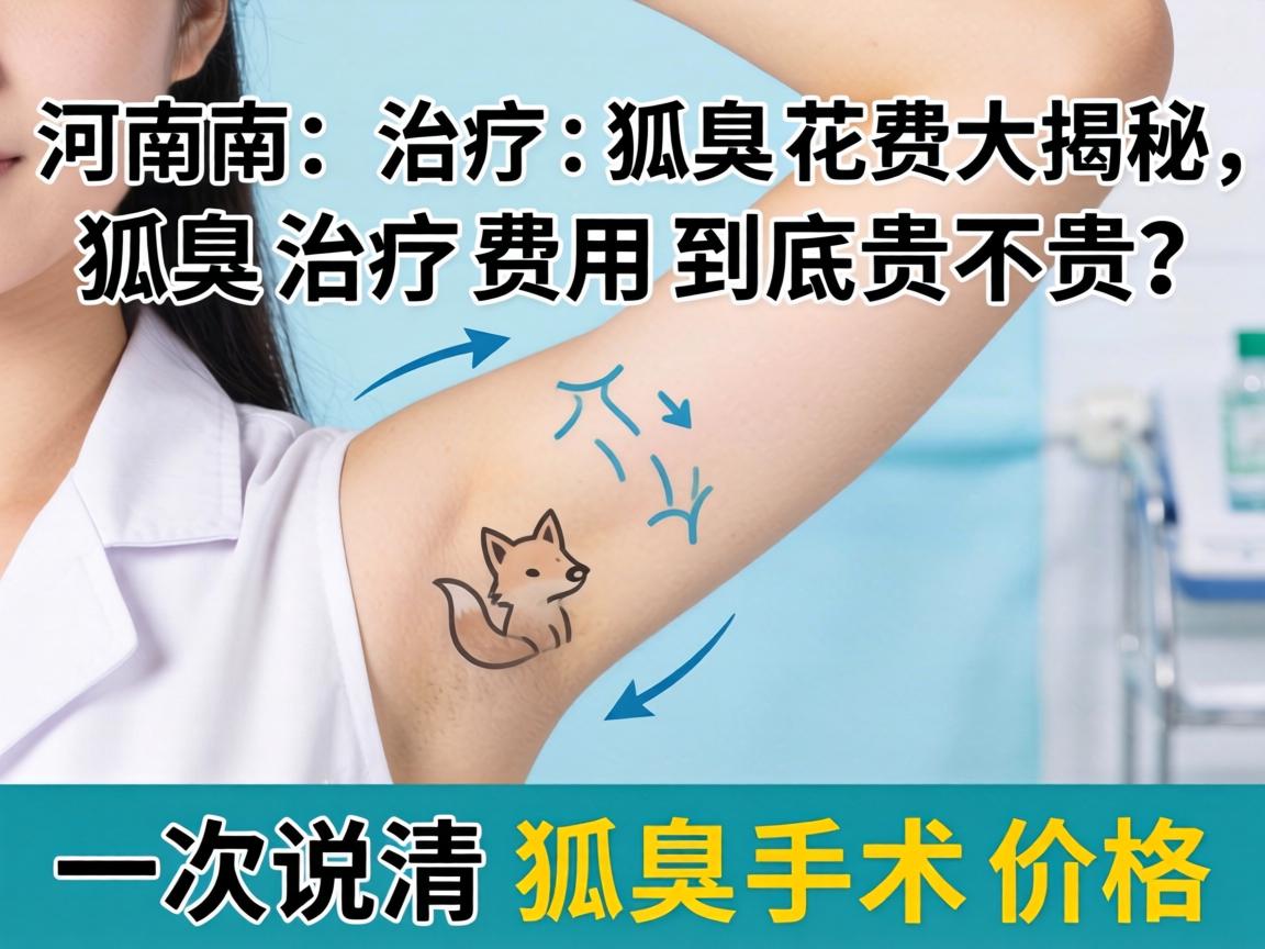 河南治疗狐臭花费大揭秘,狐臭治疗费用到底贵不贵?一次说清狐臭手术价格 河南治疗狐臭花费大揭秘,狐臭治疗费用到底贵不贵?一次说清狐臭手术价格