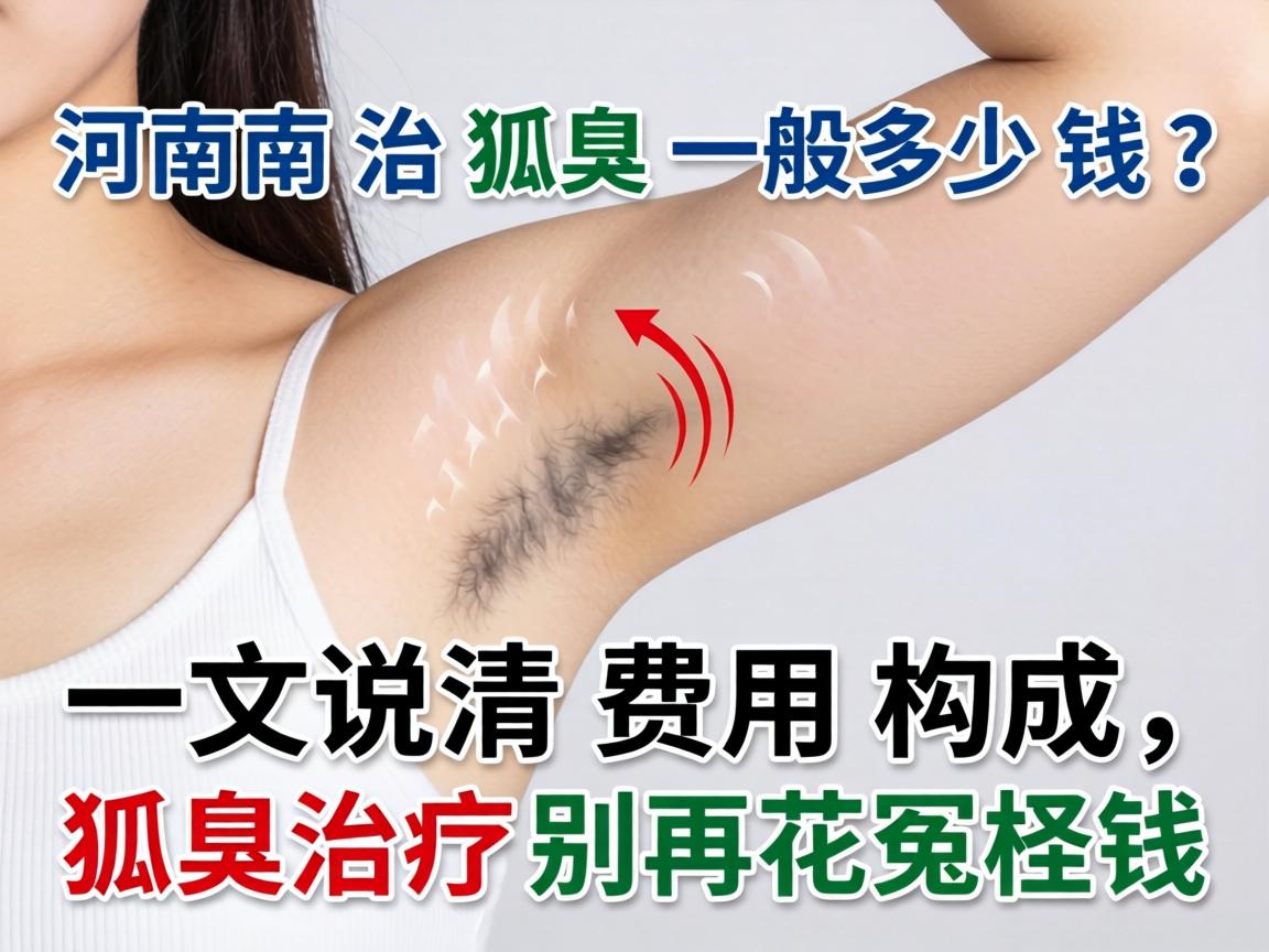 河南治狐臭一般多少钱?一文说清费用构成,狐臭治疗别再花冤枉钱 河南治狐臭一般多少钱?一文说清费用构成,狐臭治疗别再花冤枉钱
