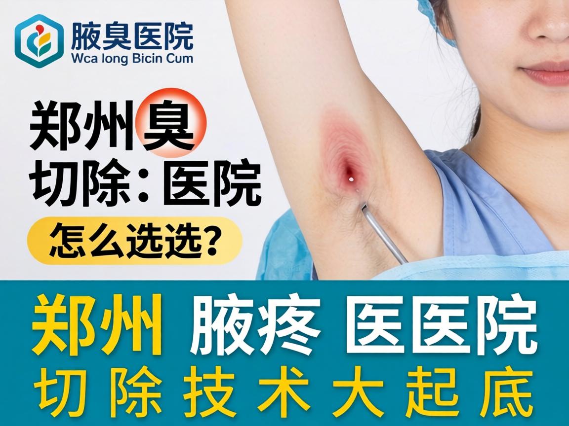 郑州切除腋臭医院怎么选?郑州腋臭医院切除技术大起底 郑州切除腋臭医院怎么选?郑州腋臭医院切除技术大起底