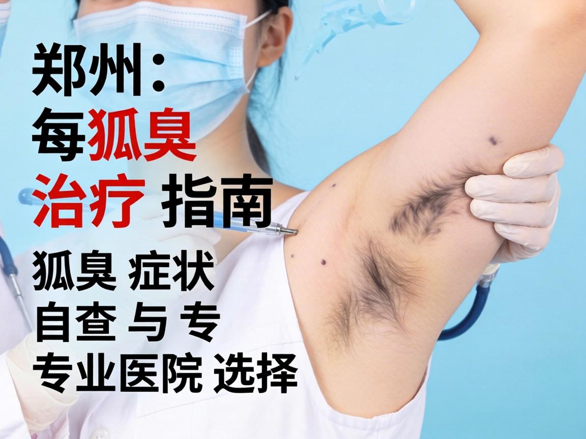 郑州狐臭治疗指南,狐臭症状自查与专业医院选择 郑州狐臭治疗指南,狐臭症状自查与专业医院选择
