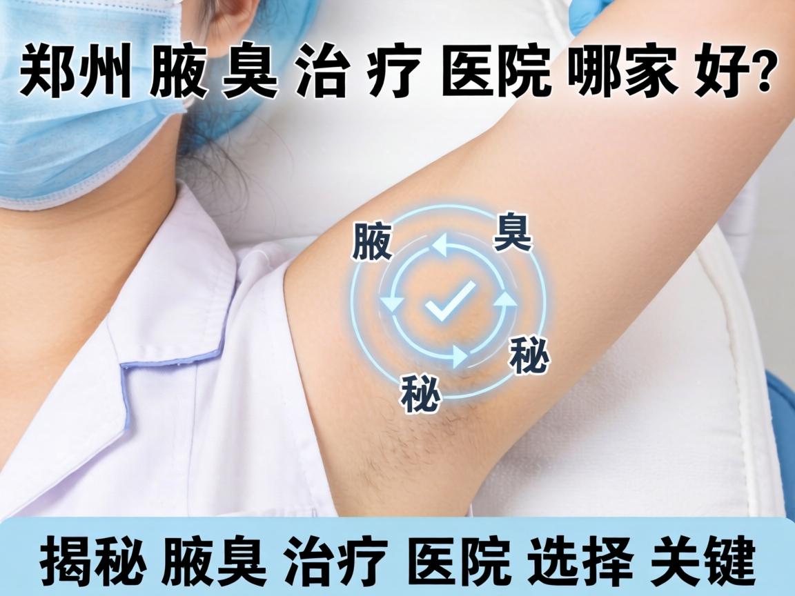 郑州腋臭治疗医院哪家好?揭秘腋臭治疗医院选择关键 郑州腋臭治疗医院哪家好?揭秘腋臭治疗医院选择关键