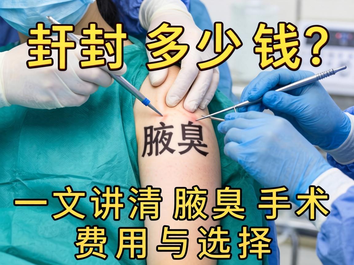 开封腋臭手术多少钱?一文讲清腋臭手术费用与选择 开封腋臭手术多少钱?一文讲清腋臭手术费用与选择