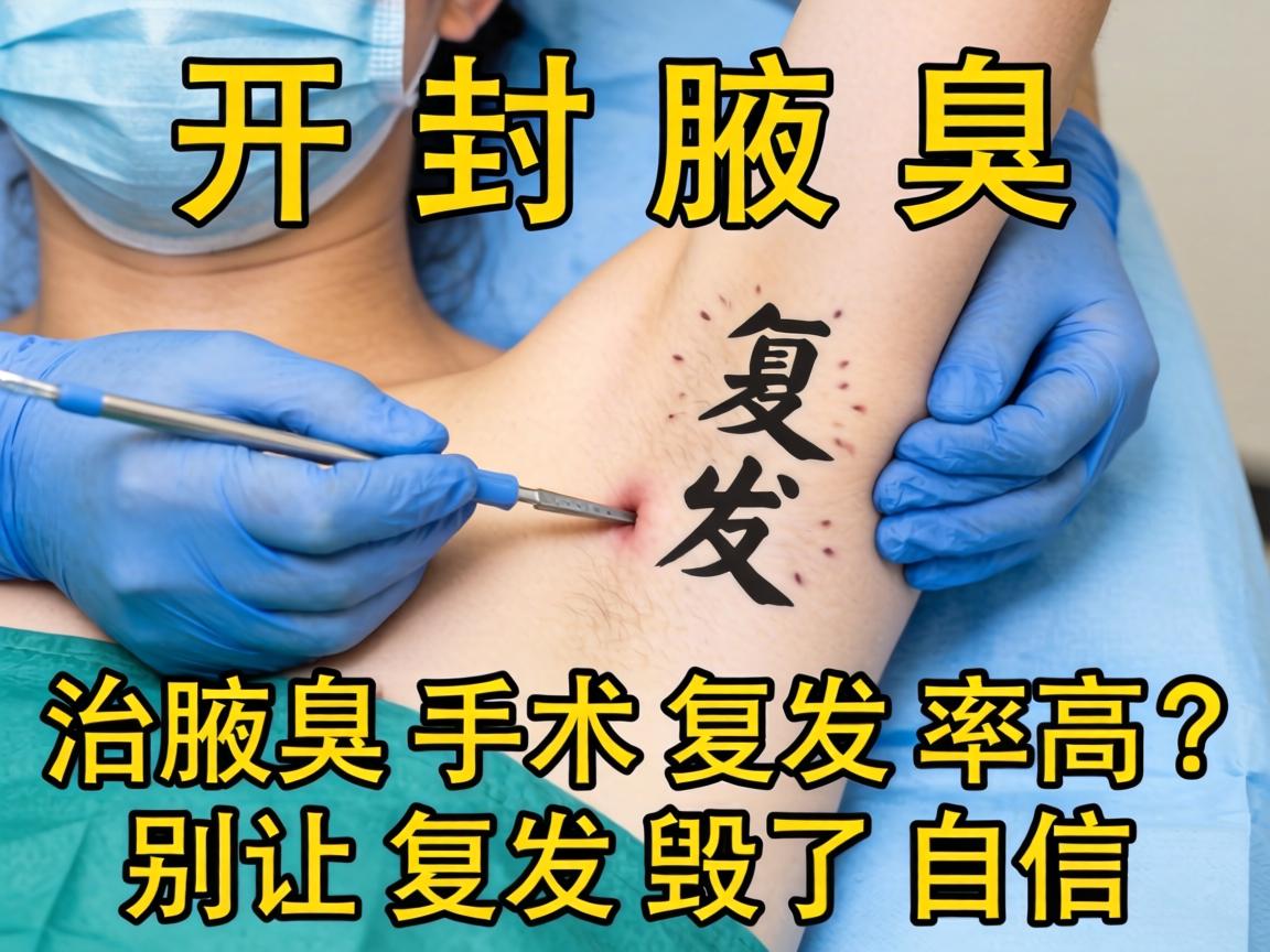 开封治腋臭手术复发,治腋臭手术复发率高?别让复发毁了自信 开封治腋臭手术复发,治腋臭手术复发率高?别让复发毁了自信