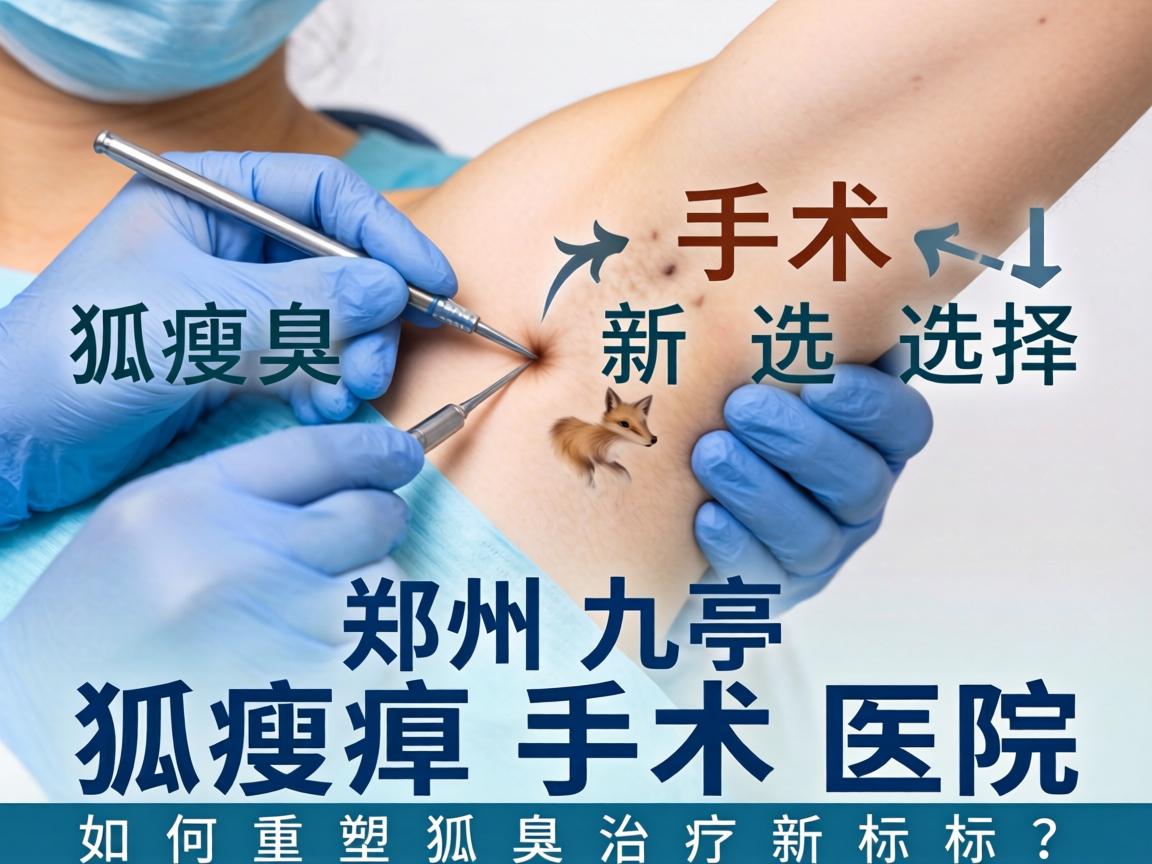 狐臭手术新选择,郑州九亭狐臭手术医院如何重塑狐臭治疗新标杆? 狐臭手术新选择,郑州九亭狐臭手术医院如何重塑狐臭治疗新标杆?