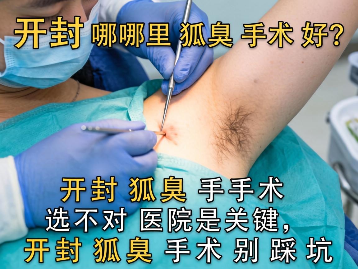 开封哪里狐臭手术好?开封狐臭手术选对医院是关键,开封狐臭手术别踩坑 开封哪里狐臭手术好?开封狐臭手术选对医院是关键,开封狐臭手术别踩坑