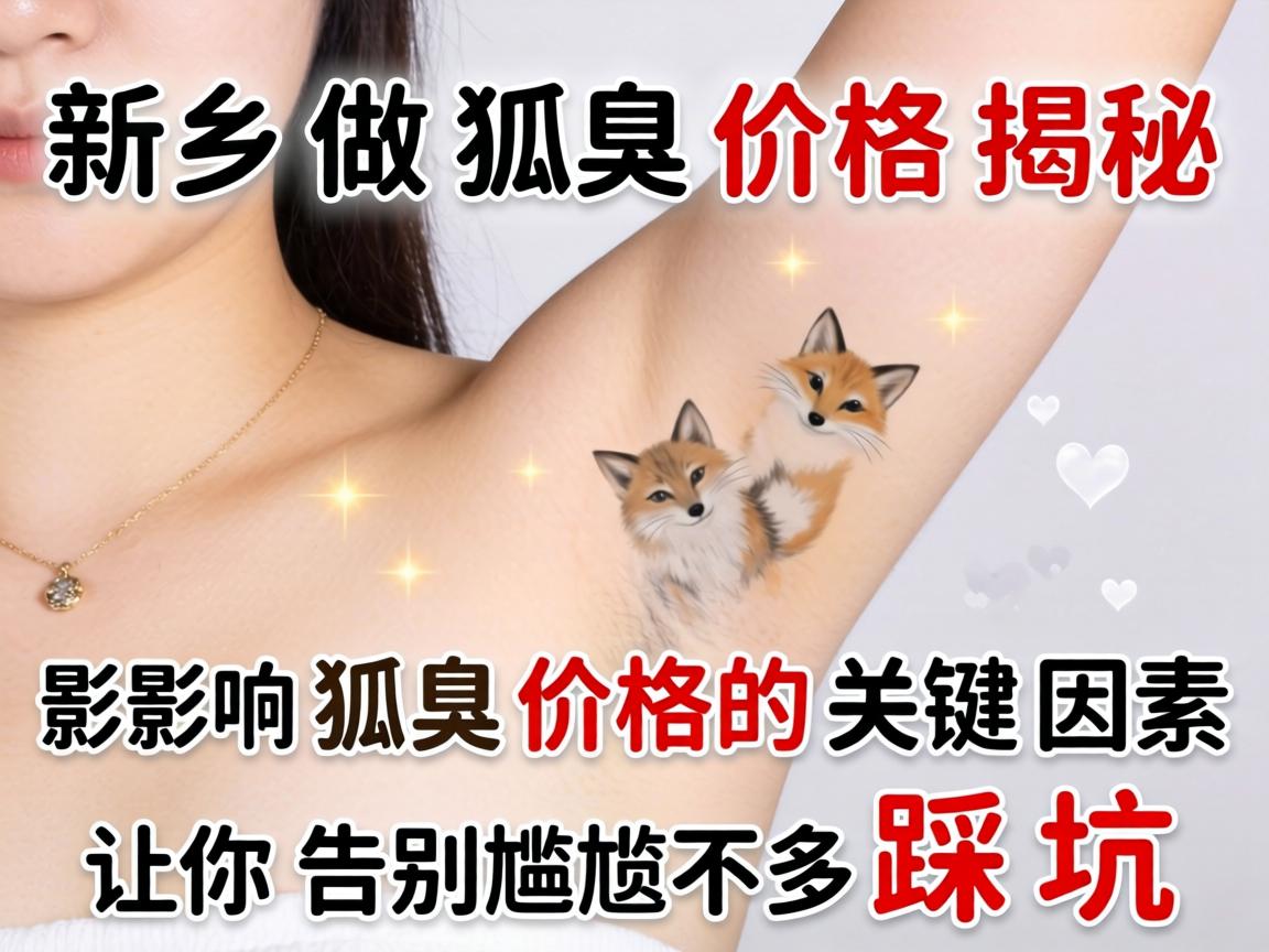 新乡做狐臭价格揭秘,影响狐臭价格的关键因素,让你告别尴尬不踩坑 新乡做狐臭价格揭秘,影响狐臭价格的关键因素,让你告别尴尬不踩坑