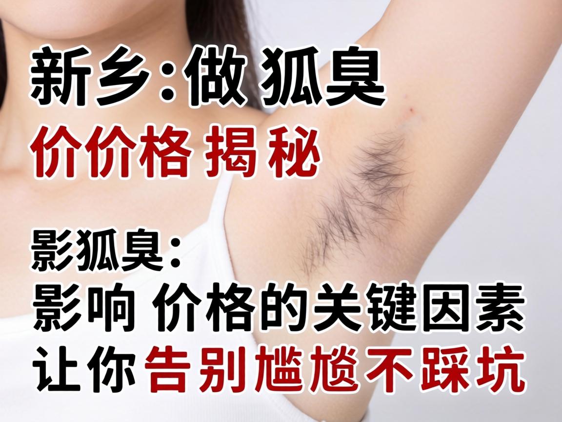 新乡做狐臭价格揭秘,影响狐臭价格的关键因素,让你告别尴尬不踩坑 新乡做狐臭价格揭秘,影响狐臭价格的关键因素,让你告别尴尬不踩坑