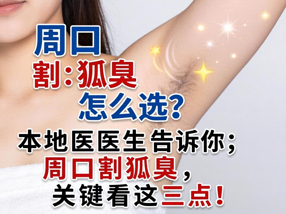 周口割狐臭怎么选?本地医生告诉你,周口割狐臭,关键看这三点! 周口割狐臭怎么选?本地医生告诉你,周口割狐臭,关键看这三点!
