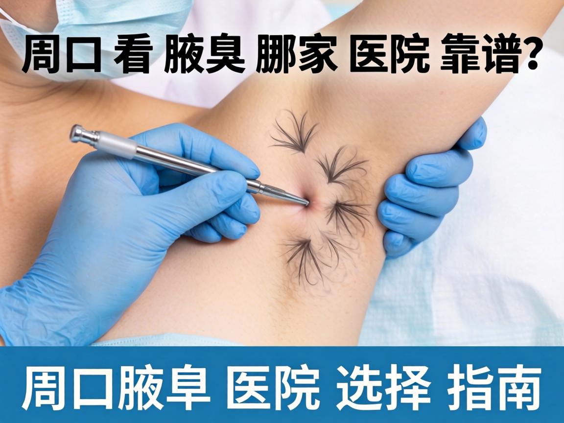 周口看腋臭，哪家医院靠谱？周口腋臭医院选择指南