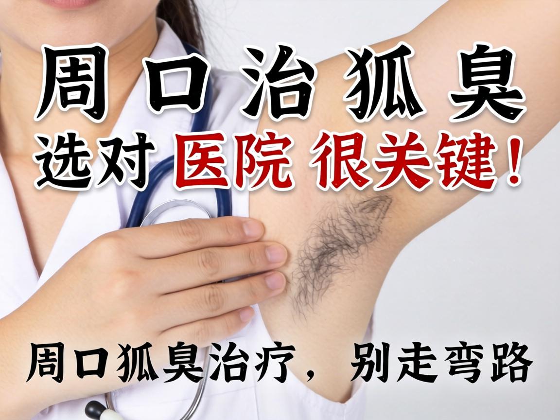 周口治狐臭,选对医院很关键!周口狐臭治疗,别走弯路 周口治狐臭,选对医院很关键!周口狐臭治疗,别走弯路