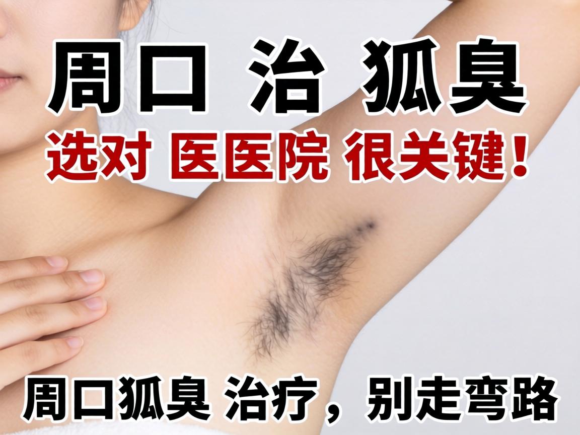 周口治狐臭,选对医院很关键!周口狐臭治疗,别走弯路 周口治狐臭,选对医院很关键!周口狐臭治疗,别走弯路
