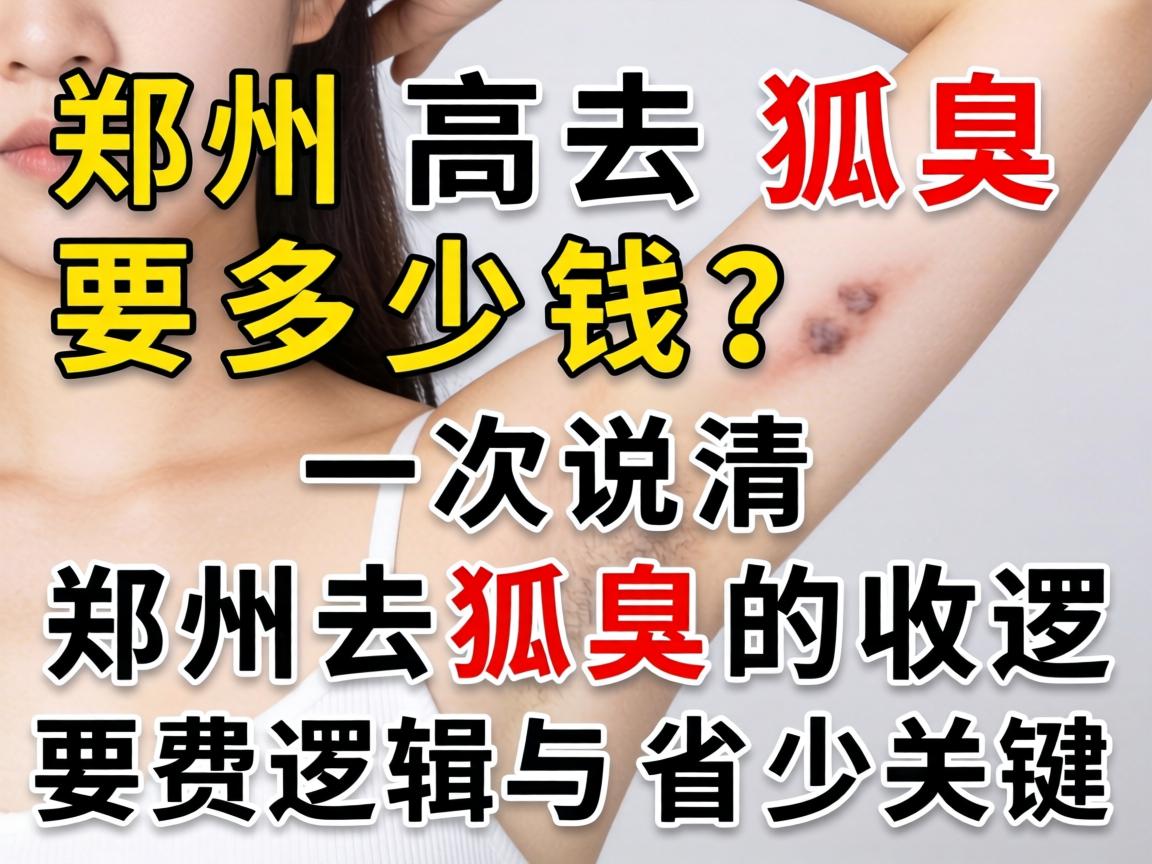 郑州去狐臭要多少钱？一次说清郑州去狐臭的收费逻辑与省钱关键