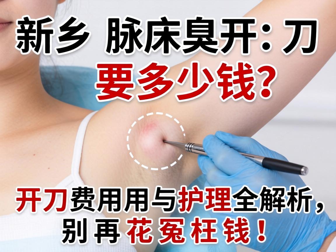 新乡腋臭开刀要多少钱?开刀费用与护理全解析,别再花冤枉钱! 新乡腋臭开刀要多少钱?开刀费用与护理全解析,别再花冤枉钱!