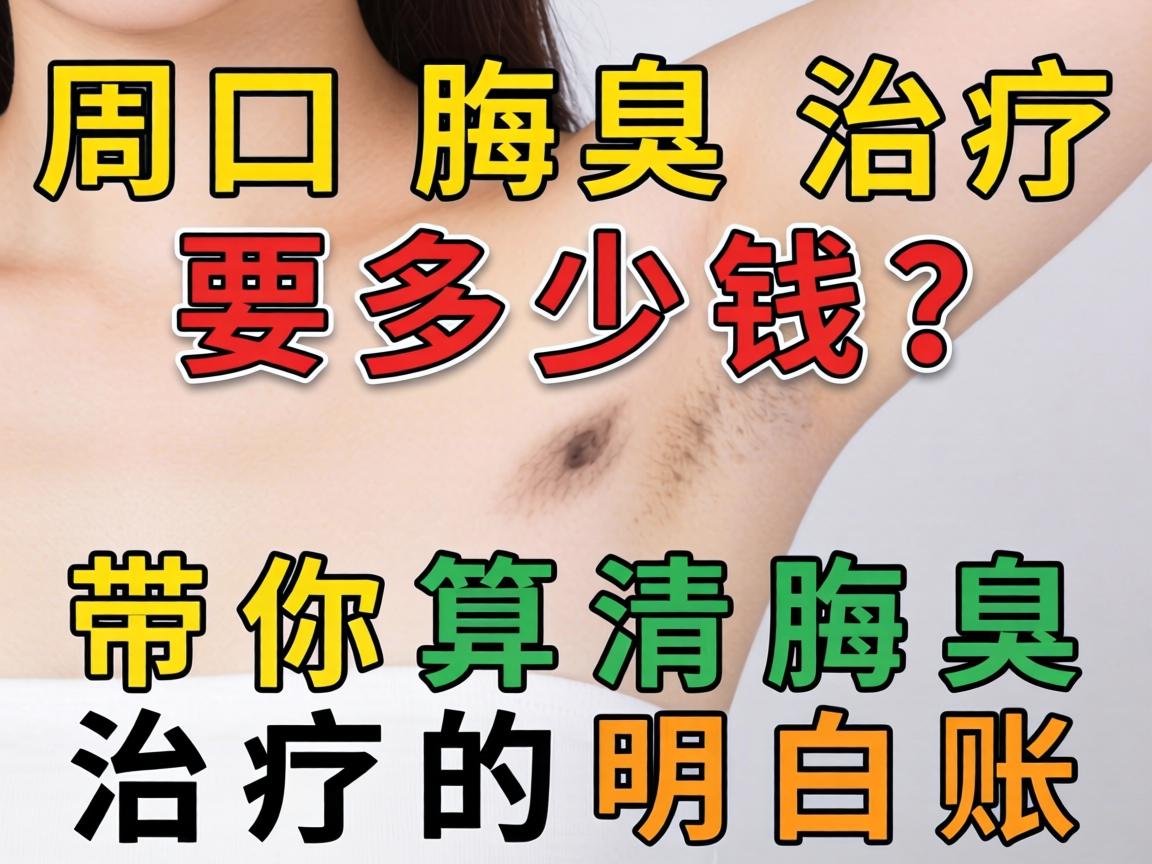 周口腋臭治疗要多少钱?带你算清腋臭治疗的明白账 周口腋臭治疗要多少钱?带你算清腋臭治疗的明白账