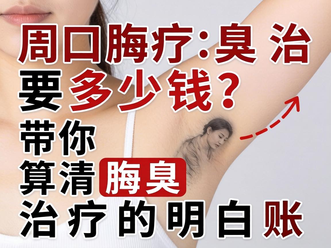 周口腋臭治疗要多少钱?带你算清腋臭治疗的明白账 周口腋臭治疗要多少钱?带你算清腋臭治疗的明白账