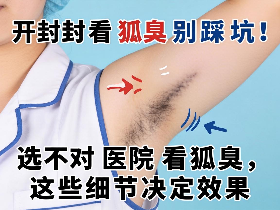 开封看狐臭别踩坑!选对医院看狐臭,这些细节决定效果 开封看狐臭别踩坑!选对医院看狐臭,这些细节决定效果