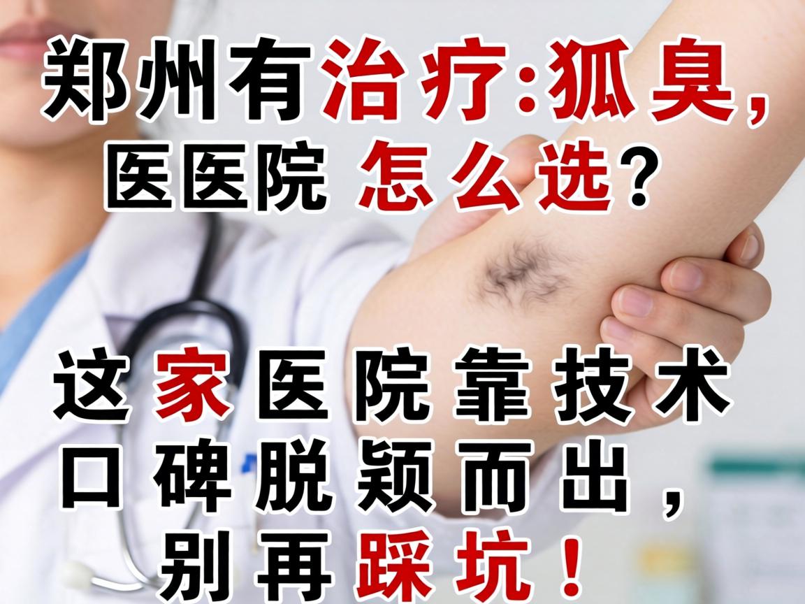 郑州治疗狐臭医院怎么选?这家医院靠技术口碑脱颖而出,别再踩坑! 郑州治疗狐臭医院怎么选?这家医院靠技术口碑脱颖而出,别再踩坑!